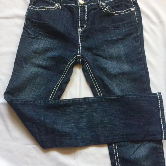 5 pairs of miss size denim jeans size 1/2/3/14/16 - Picture 2 of 16